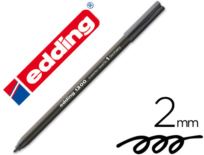 Rotulador edding 1300 tinta negra